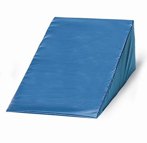 Vinyl Covered Foam Wedge 6 h x 20 w x 22 l  Navy