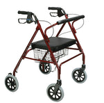 Rollator Oversize With Loop Bk Blue Bariatric Steel/10215BL-1