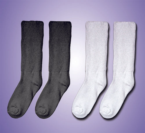 Diabetic Socks - Medium/Large (8-10) (pair) Black