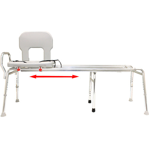 Toilet-to-Tub Sliding Transfer Bench  XX Long