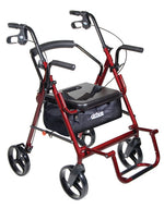 Duet Rollator/Transport Chair Blue