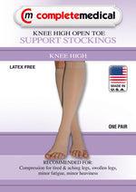 Firm Surg Weight Stkngs  2Xlg 20-30mmHg  Below Knee Open Toe