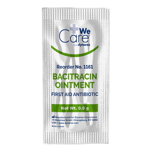 Bacitracin Ointment Bx/144 0.9 gm Foil Pack