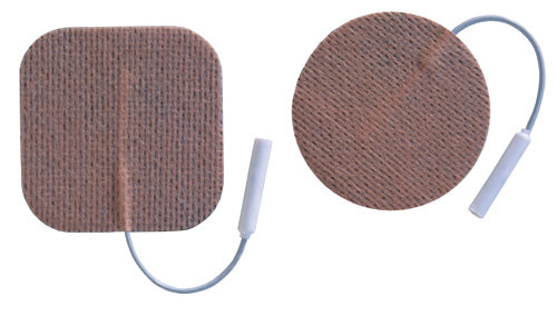 Electrodes First Choice(3165F) 2  Square  Foam  Pigtail Pk/4