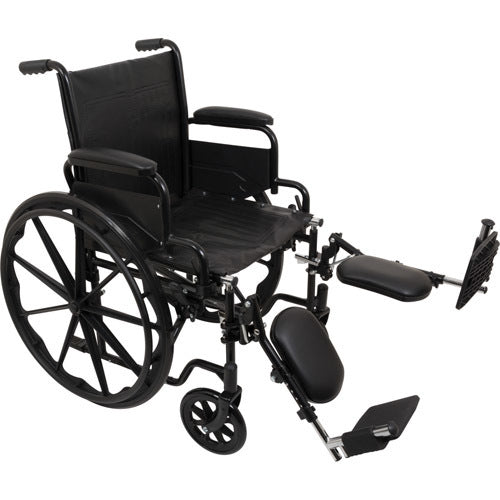 ProBasics K1 Ltwt Wheelchair 18 x16  Seat  Flip DA  SAFR